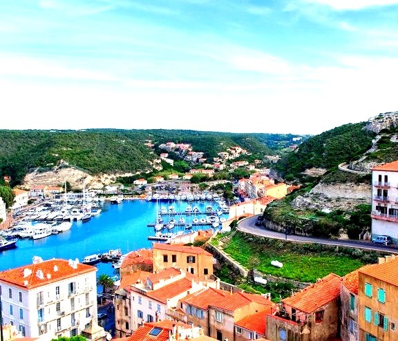Bonifacio Harbour, Corsica