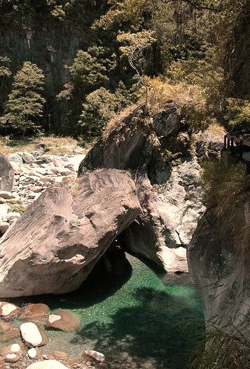 Shakadang Trail in Taroko Gorge, Taiwan