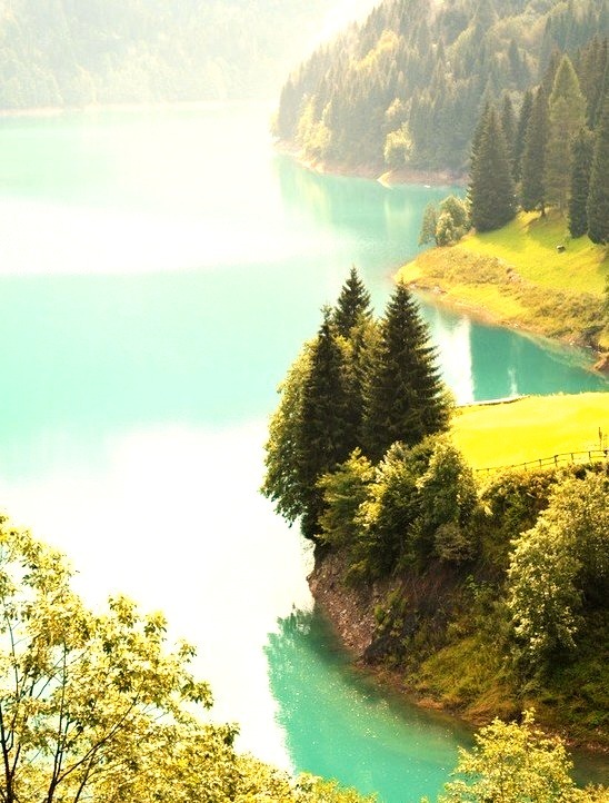 Turquoise, Lake Sauris, Friuli, Italy