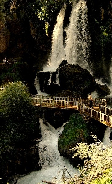 Scenic waterfall near Gemerek in Sivas Province, Turkey . This one is for mirabilis78 :)
