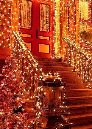 Christmas Stairs, Brooklyn, New York