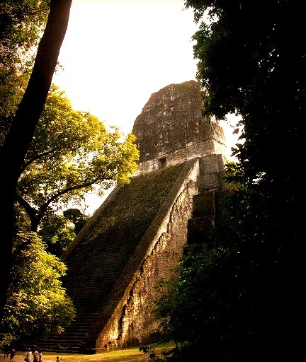 Lost city in the jungle, Tikal / Guatemala